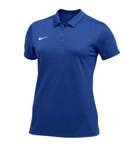 Nike Women's SS Team Polo Polos Royal Womens Small - Third Coast Soccer