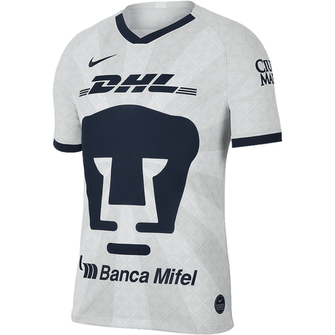 Nike Pumas Home Jersey 19/20 Club Replica Mens Small White/Truly Gold/Obsidian - Third Coast Soccer