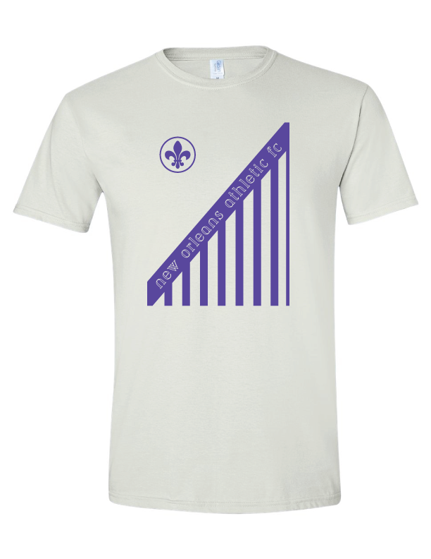 Gcpl Atletico New Orleans Short-Sleeve Shirt Gulf Coast Premier League Womens X-Large White - Third Coast Soccer