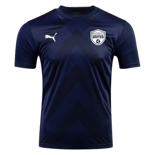 Puma Madisonville United Men's Team Glory Jersey - Peacoat Madisonville United 22-24 Mens Small Peacoat - Third Coast Soccer