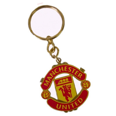 Premiership Soccer Manchester United Crest Keyring Keychains Each  - Third Coast Soccer