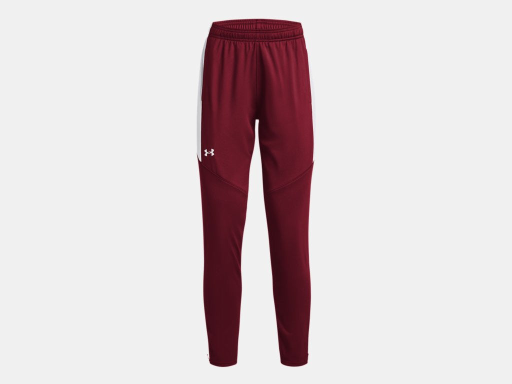 Ua Dunham Womens Rival Knit Pant - Cardinal/White Pants Womens Extra Small Cardinal/White - Third Coast Soccer