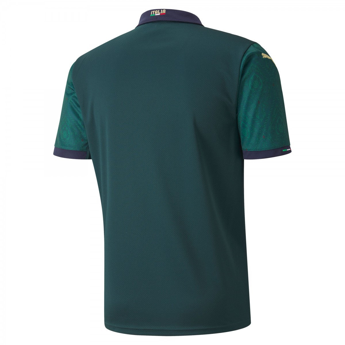 Puma Italy Figc Replica Third Jersey International Replica Ponderosa Pine/Peacoat Mens Medium - Third Coast Soccer