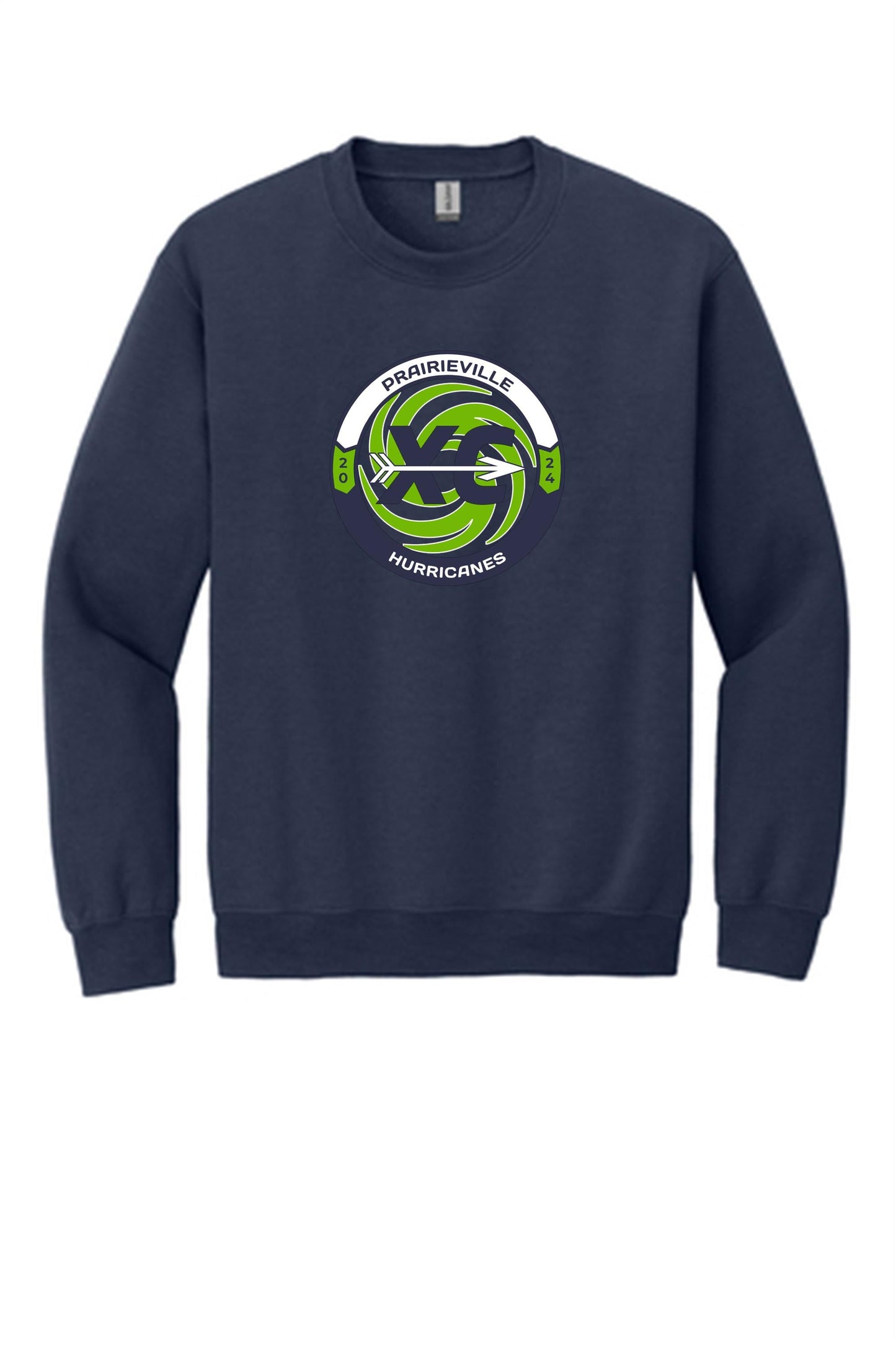 PVHS Cross Country Sweatshirt Prairieville High School Navy Mens Small - Third Coast Soccer