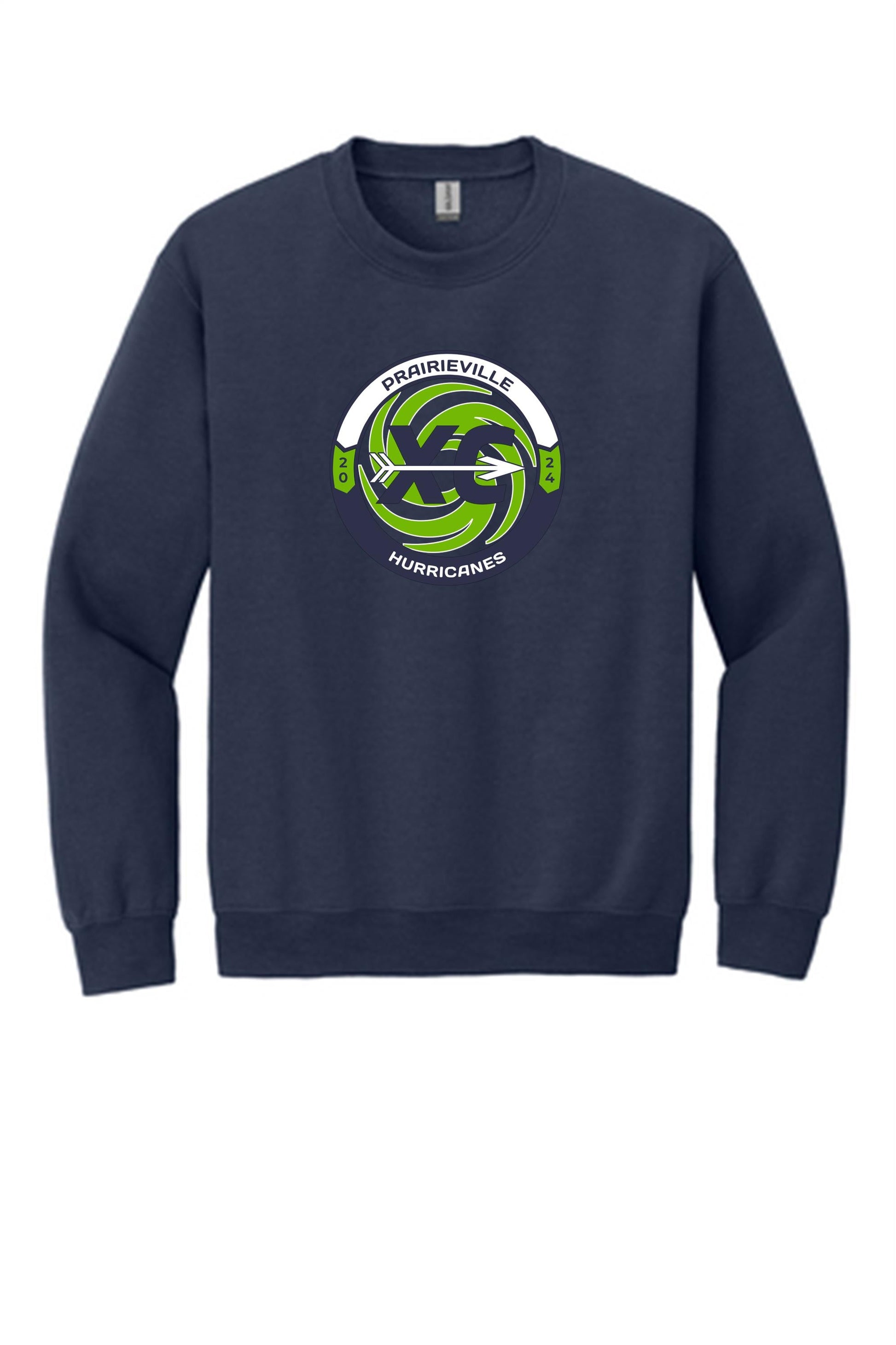 PVHS Cross Country Sweatshirt Prairieville High School Navy Mens Small - Third Coast Soccer