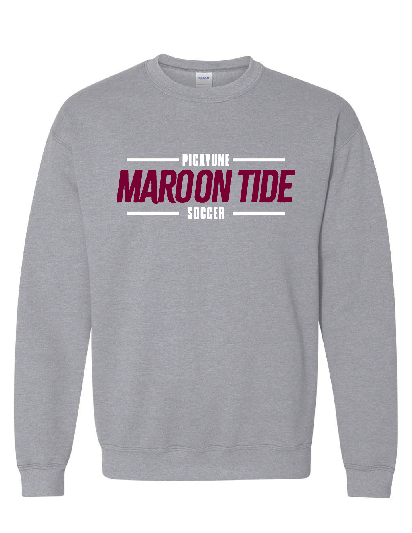 Picayune High School Crew Neck Sweatshirt PMHS SW   - Third Coast Soccer