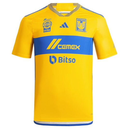 adidas Tigres Home Jersey 23/24 Club Replica   - Third Coast Soccer