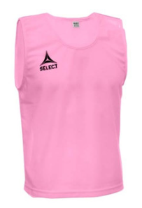 Select Youth Over Vest - Pink Coaching Accessories Pink  - Third Coast Soccer