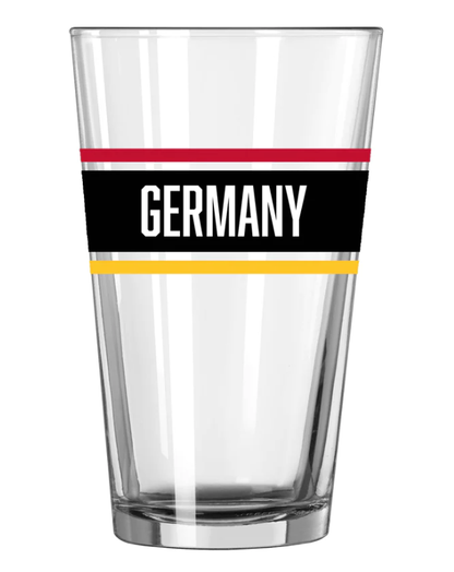 Lb Germany 16 Ounce Pint Glass Drinkware   - Third Coast Soccer