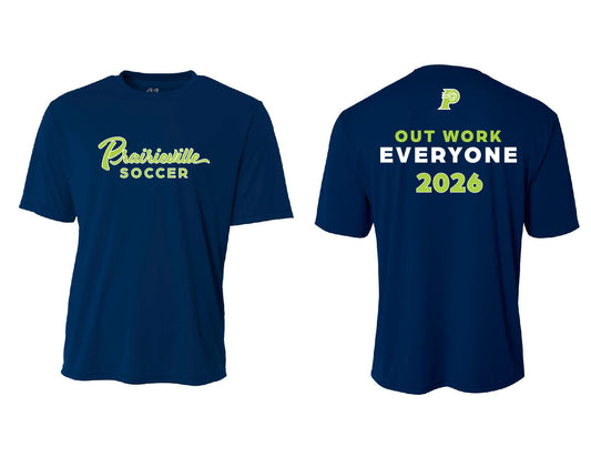 A4 PVHS Playoff Shirt 2026 Prairieville High School Navy Mens Small - Third Coast Soccer