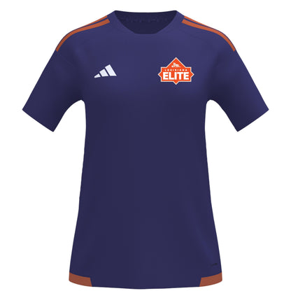 adidas LA Elite Women's Custom Tiro 26 Competition Jersey - Purple/Orange Louisiana Elite Girls Purple Womens XXSmall - Third Coast Soccer