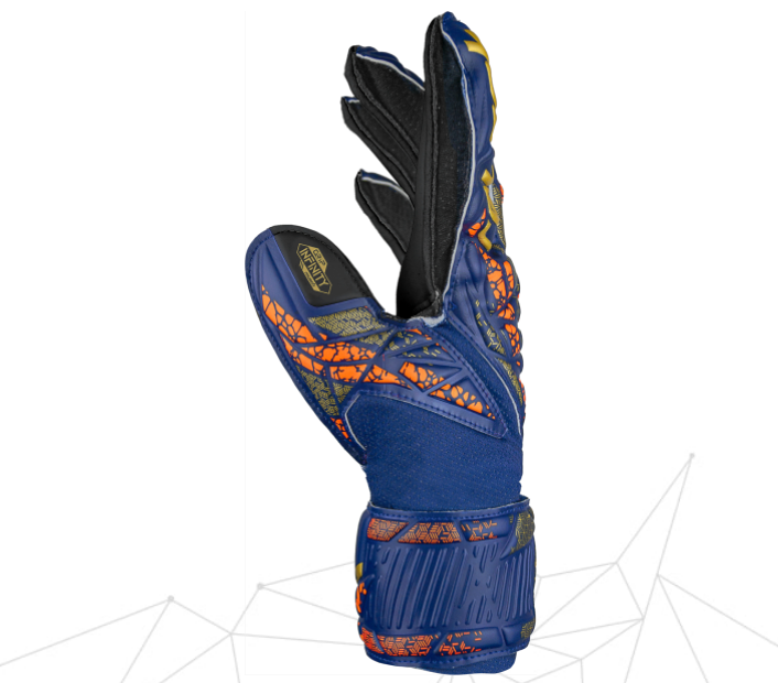 Reusch Attrakt Solid Infinity Finger Support Junior GK Glove Goalkeeper   - Third Coast Soccer