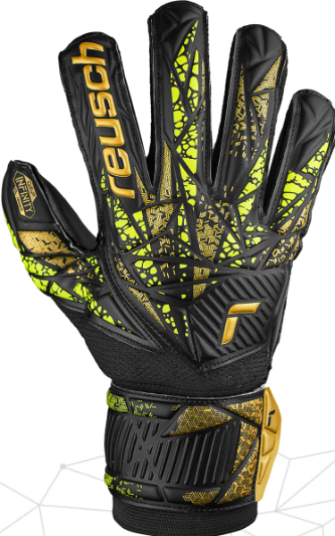 Reusch Attrakt Infinity Finger Support GK Glove Goalkeeper   - Third Coast Soccer