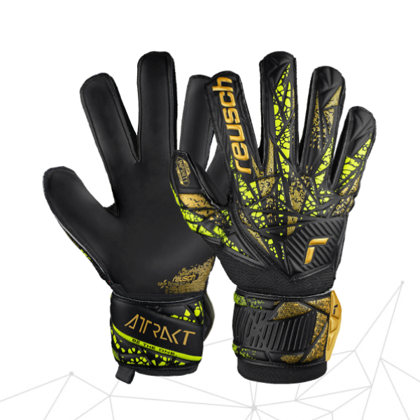 Reusch Attrakt Infinity Finger Support GK Glove Goalkeeper   - Third Coast Soccer
