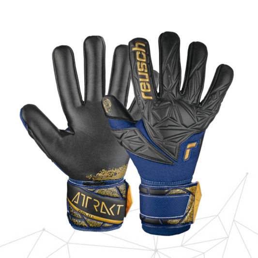 Reusch Attrakt Gold X NC GK Glove Goalkeeper   - Third Coast Soccer