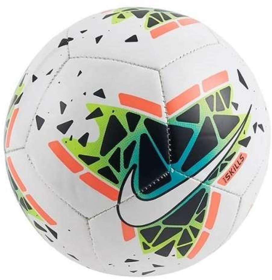 Nike Skills Ball - White/Obsidian/Bright Mango Balls Size 1 White/Obsidian/Bright Mango - Third Coast Soccer