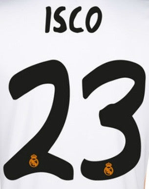 Real Madrid 13/14 Player Kit Replica Hero Printing Home Bale 11 - Third Coast Soccer