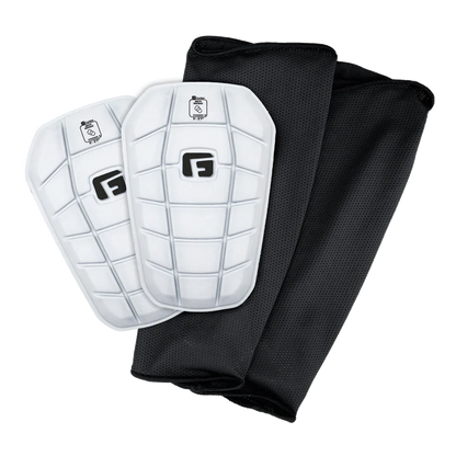G-Form Pro-S Blade Shin Guards - White Adult Shinguards   - Third Coast Soccer