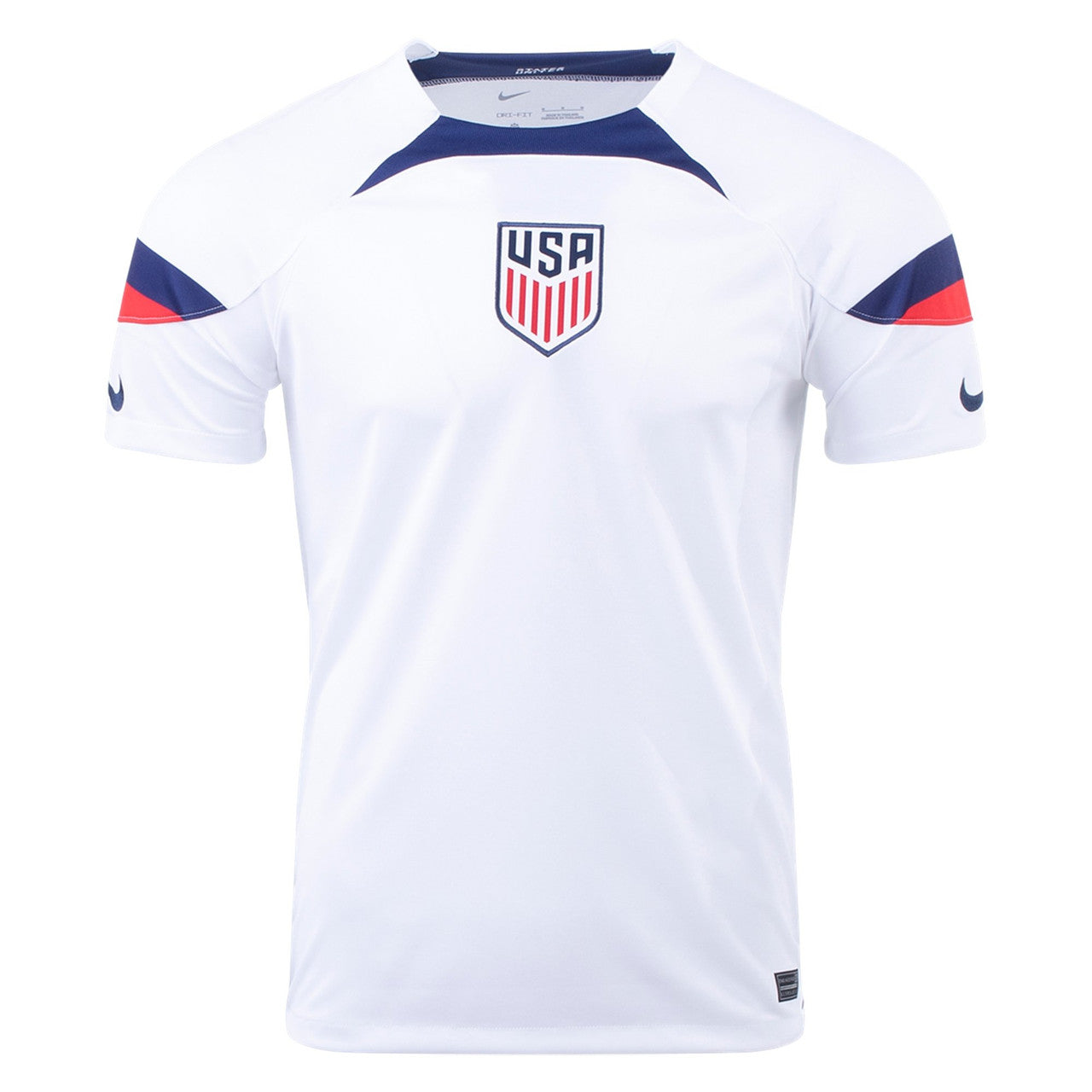Nike USMNT Youth Home Stadium Jersey International Replica Closeout White/Loyal Blue Youth Small - Third Coast Soccer