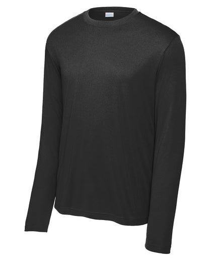 Sport-Tek Long Sleeve PosiCharge Competitor Tee T-Shirts Black Mens Small - Third Coast Soccer