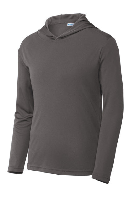 Sport-Tek Ladies Posi-Charge Competitor Hooded Pullover Training Wear Iron Grey Womens Small - Third Coast Soccer