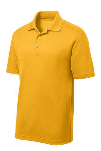 Sport-Tek PosiCharge Racer Mesh Polo Polos Gold Mens Small - Third Coast Soccer