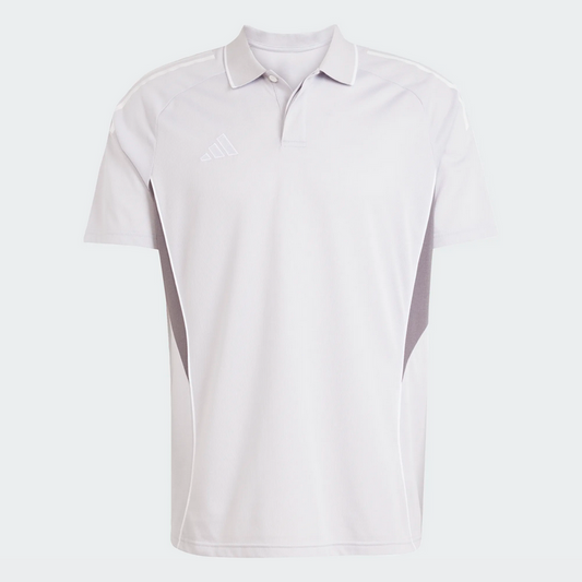 adidas Tiro 25 Competition Polo - Team Light Grey Polo Light Grey Mens XSmall - Third Coast Soccer