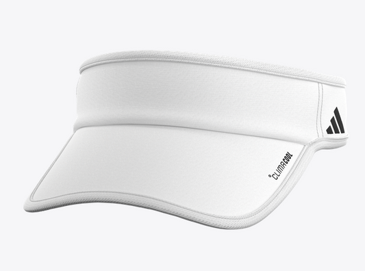 adidas Superlite 3 Team Visor - White Hats - Third Coast Soccer