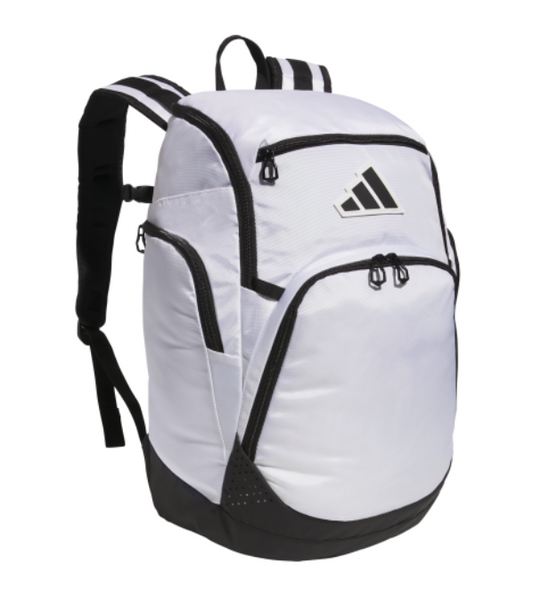 adidas 5-Star Team 2 Backpack - White Bags White - Third Coast Soccer