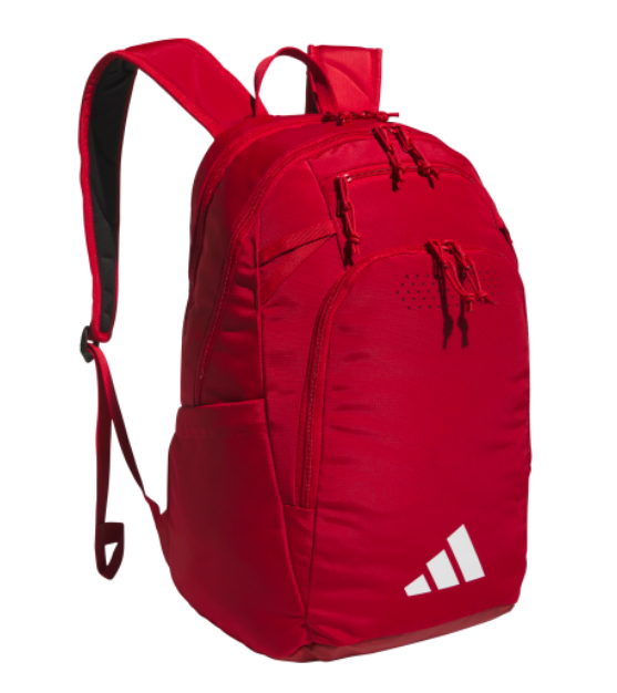 adidas Defender 5 Backpack - Red Bags Team Power Red/White - Third Coast Soccer