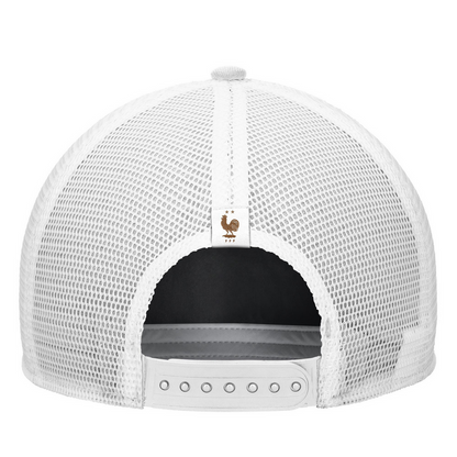Nike France Rise Rope Trucker Hat - White Hats - Third Coast Soccer