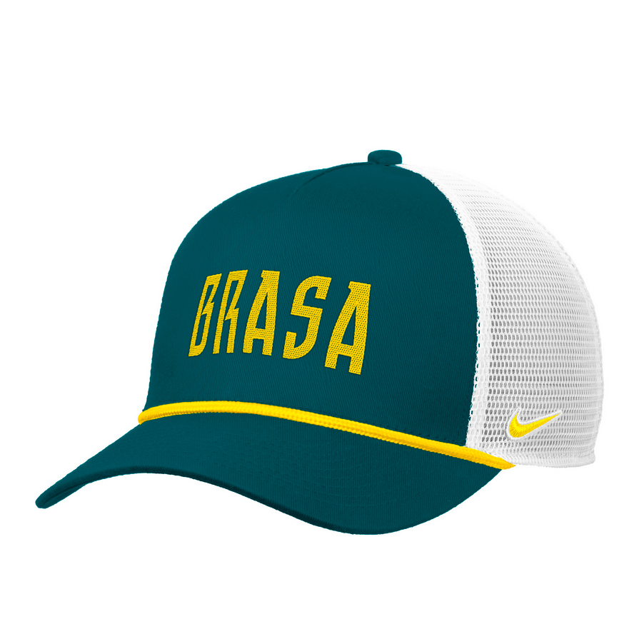 Nike Brazil Rise Rope Trucker Hat Hats - Third Coast Soccer