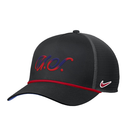 Nike USA Rise Rope Trucker Hat - Black Hats Black One Size Fits Most - Third Coast Soccer