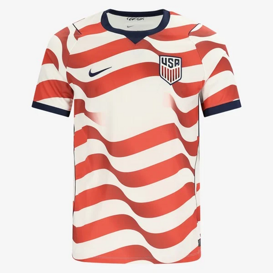 Nike USMNT Home Jersey 2026 (Open Name & Number Space) International Replica Sail/Midnight Navy Mens Small - Third Coast Soccer