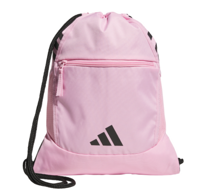 adidas Stadium Sackpack - True Pink/Black Bags Pink - Third Coast Soccer