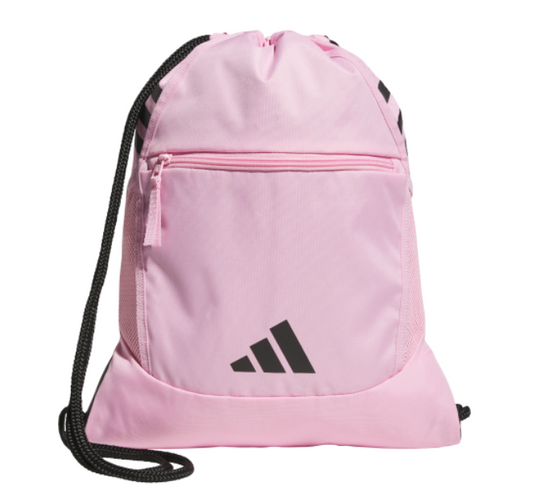 adidas Stadium Sackpack - True Pink/Black Bags Pink - Third Coast Soccer