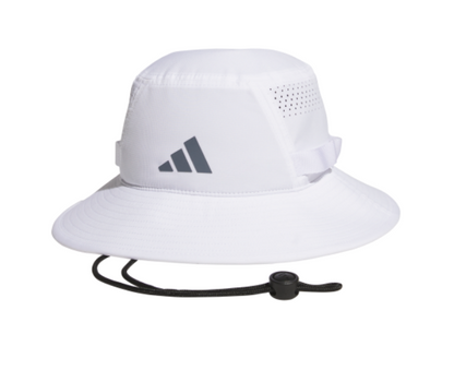 adidas Men's Victory 5 Bucket Hat - White Hats White Small/Medium - Third Coast Soccer
