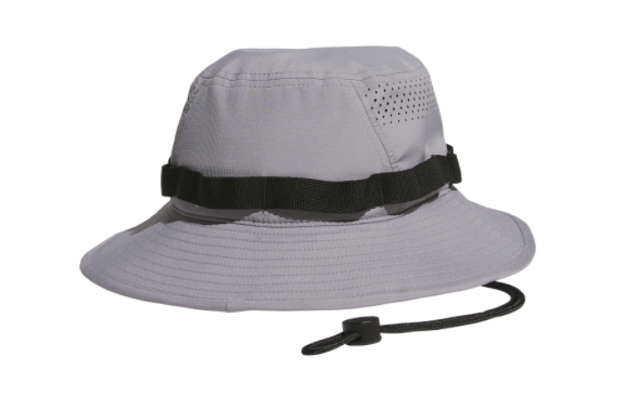 adidas Men's Victory 5 Bucket Hat - Grey/Black Hats - Third Coast Soccer