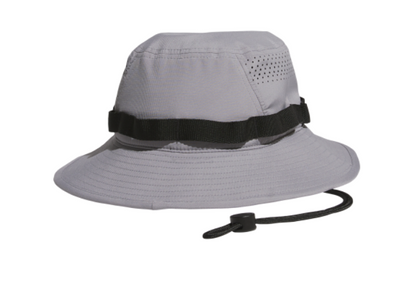 adidas Men's Victory 5 Bucket Hat - Grey/Black Hats - Third Coast Soccer