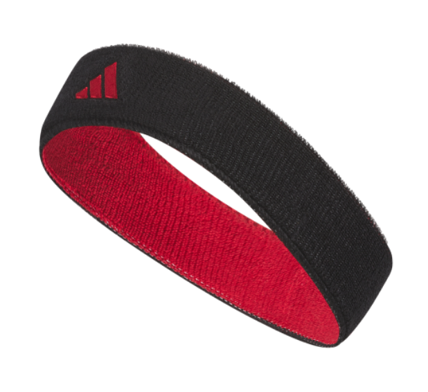 adidas Interval Reversible 2.0 Headband - Black/Team Power Red Player Accessories Black/Red - Third Coast Soccer