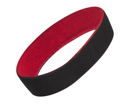 adidas Interval Reversible 2.0 Headband - Black/Team Power Red Player Accessories - Third Coast Soccer