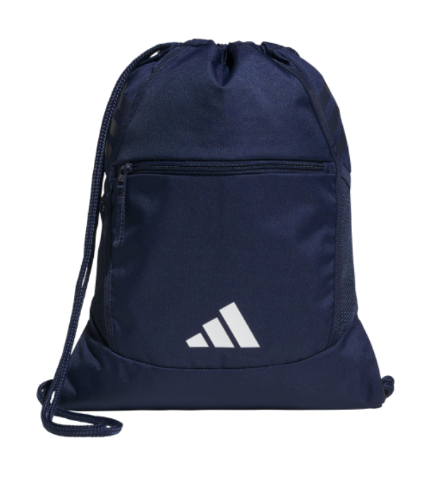 adidas Stadium Sackpack - Team Navy Blue/White Bags Team Navy Blue/White - Third Coast Soccer