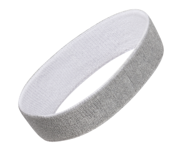 adidas Interval Reversible 2.0 Headband - Heather Light Grey/White Player Accessories - Third Coast Soccer