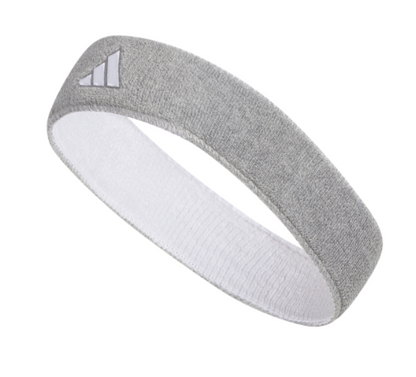adidas Interval Reversible 2.0 Headband - Heather Light Grey/White Player Accessories Heather Light Grey/White - Third Coast Soccer