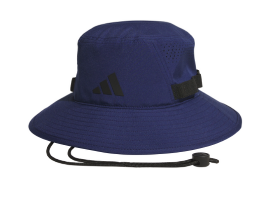 adidas Men's Victory 5 Bucket Hat - Dark Blue/Black Hats Dark Blue/Black Small/Medium - Third Coast Soccer