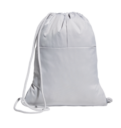 adidas Stadium Sackpack - Team Light Grey/White Bags - Third Coast Soccer