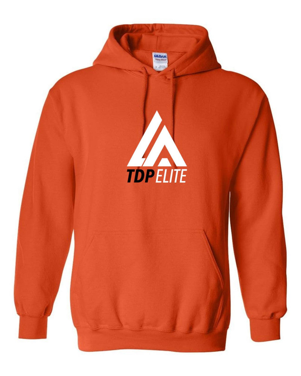 LATDP Elite Hooded Sweatshirt LATDP Spiritwear Orange Youth Small - Third Coast Soccer