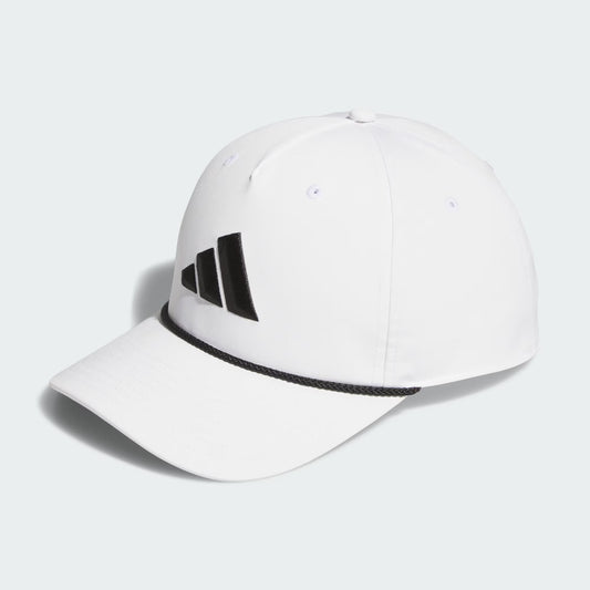 adidas Tour Five-Panel Hat - White/Black Hats White/Black - Third Coast Soccer