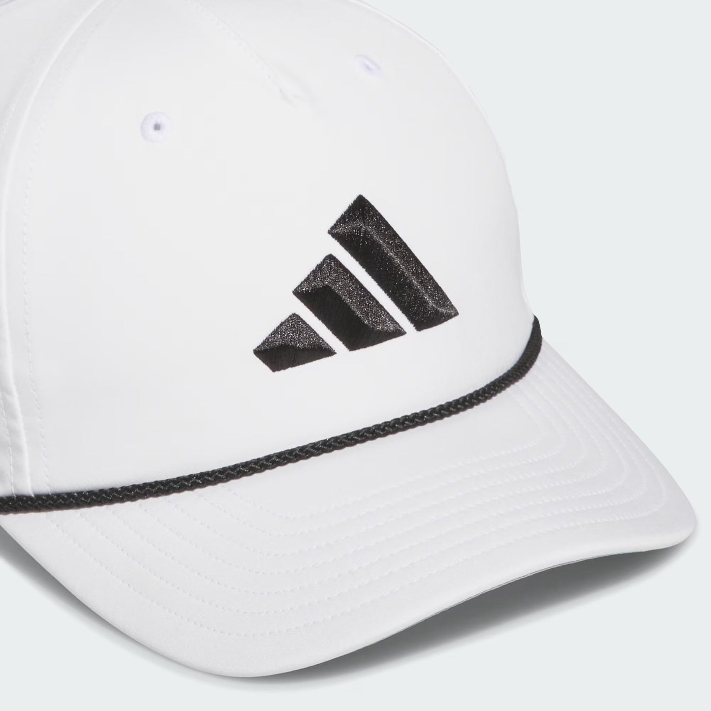 adidas Tour Five-Panel Hat - White/Black Hats - Third Coast Soccer