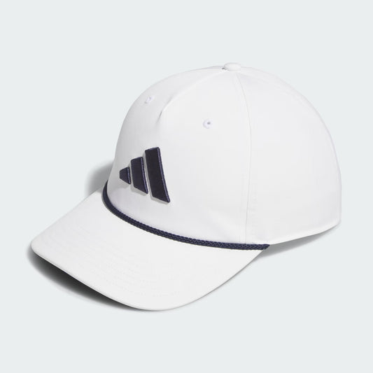 adidas Tour Five-Panel Hat - White/Navy Hats White - Third Coast Soccer